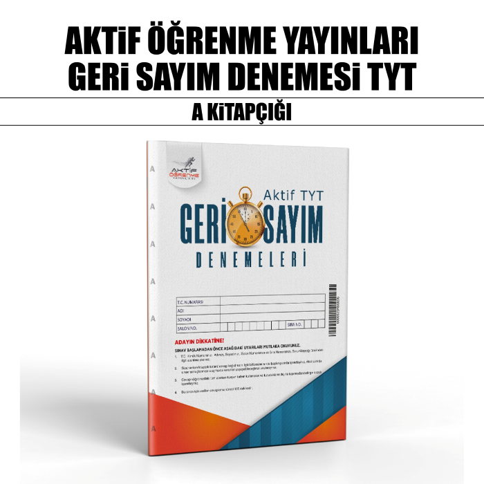 GERİ SAYIM AKTİF TYT DNM KLB 5-A - 26
